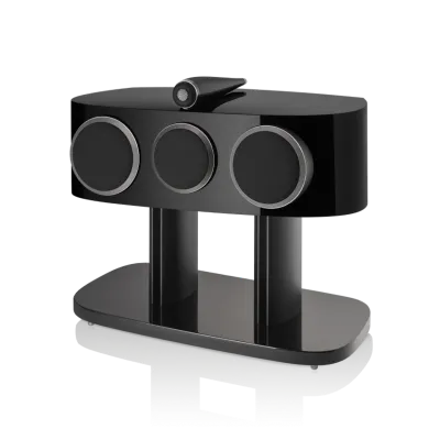 Enceinte Centrale Bowers & Wilkins HTM82 D4 Gloss Black vue latérale