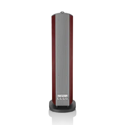 Enceinte colonne Bowers & Wilkins 804 D4 Satin Rosenut grille amovible