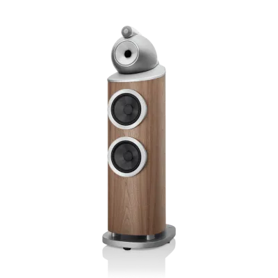 Enceinte colonne Bowers & Wilkins 803 D4 Satin Walnut vue latérale