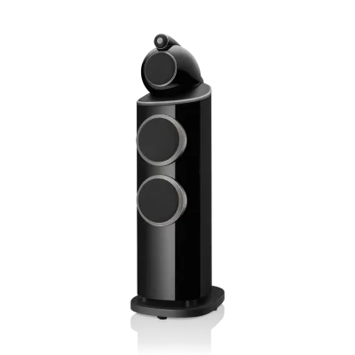 Enceinte colonne Bowers & Wilkins 803 D4 Gloss Black vue latérale