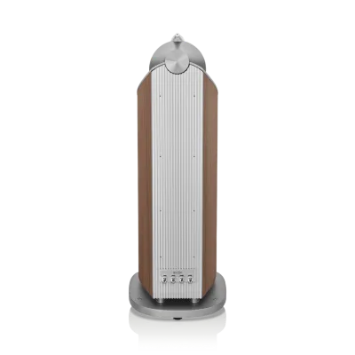 Enceinte colonne Bowers & Wilkins 801 D4 Satin Walnut grille amovible