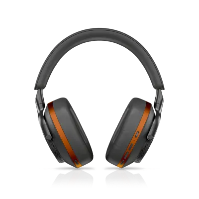 Casque Bowers & Wilkins Px8 McLaren Edition Galvanic Grey & Papaya
