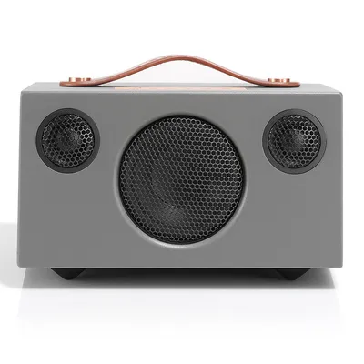 Enceinte Bluetooth Audio Pro Addon T3+ Gris vue de face