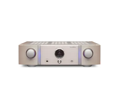 Amplificateur stéréo Marantz PM12SE Gold vu de face