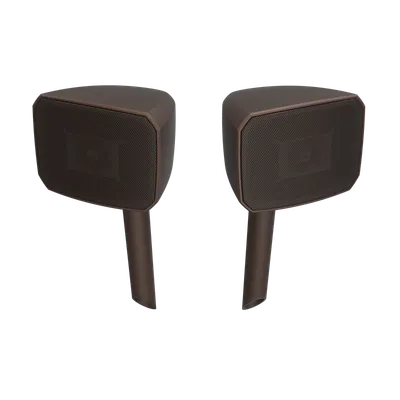 Klipsch Courtyard 2.0 Marron mat – vue 1