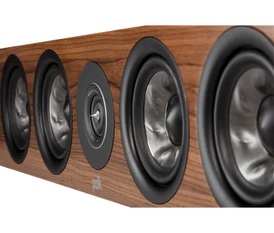 Polk Reserve R350 finition noyer brun, détail