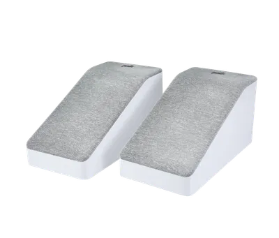 Polk Reserve R900 finition blanc, paire, vue de trois-quarts