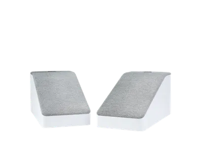 Polk Reserve R900 finition blanc, face avec grille