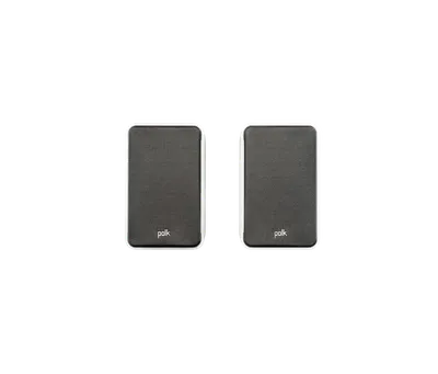 Polk Signature Elite ES15 finition blanc, face avec grille