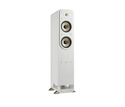 Polk Signature Elite ES55 finition blanc, trois-quarts droit