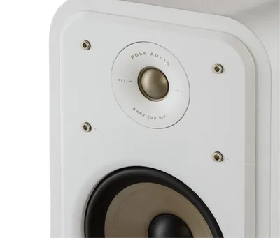 Polk Signature Elite ES55 finition blanc, détail