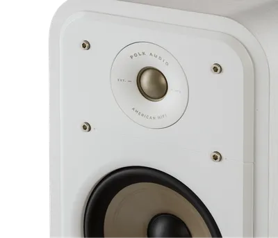 Polk Signature Elite ES50 finition blanc, détail