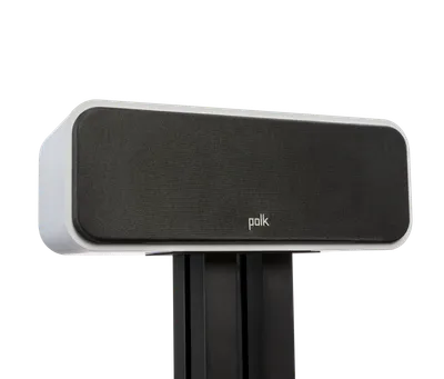 Polk Signature Elite ES30 finition blanc, face sur support