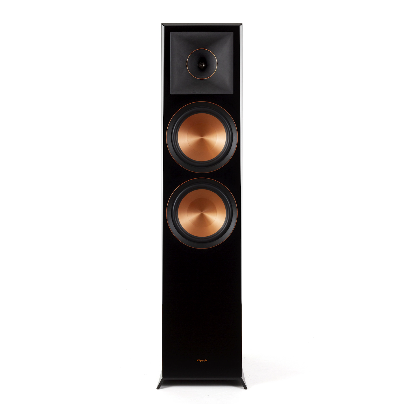 RP-8060FA_Piano-Black_Front Klipsch RP-8060FA Enceinte Colonne Noir