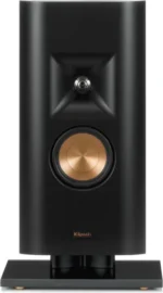 Enceinte murale Klipsch RP-140D noire - design élégant, vue de face, haut rendement audio