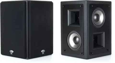 Enceinte surround , 100 W, 96 dB, 8 ohm , 80 Hz – 20 kHz.
