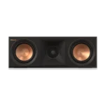 Enceinte centrale Klipsch RP-500C II Ebony, 100 W RMS, Cerametallic et pavillon Tractrix pour des dialogues clairs et un son Home Cinema.