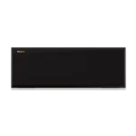 Enceinte centrale Klipsch RP-500C II Ebony, 100 W RMS, Cerametallic et pavillon Tractrix pour des dialogues clairs et un son Home Cinema.
