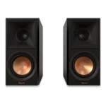 Enceinte bibliothèque Klipsch RP-500M II finition Noyer, 2 voies avec tweeter Tractrix et woofer Cerametallic de 13,3 cm, offrant un son précis et immersif pour home cinéma et écoute Hi-Fi.