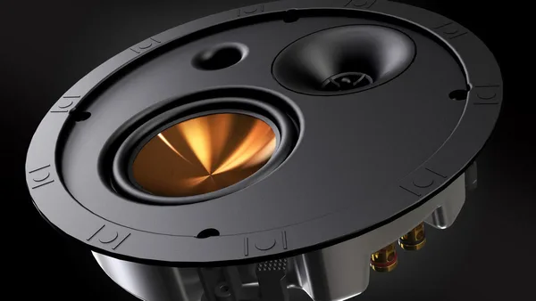 slm-3400-c_5aafeafd892fc_1200 Enceinte encastrable Klipsch SLM-3400-C, HP 10 cm, tweeter 2,5 cm, pavillon Tractrix, backbox intégrée