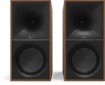 Enceintes amplifiées Klipsch The Nines Noyer avec Bluetooth, USB et HDMI. Son Hi-Fi clair et dynamique, idéales pour musique et home cinéma.