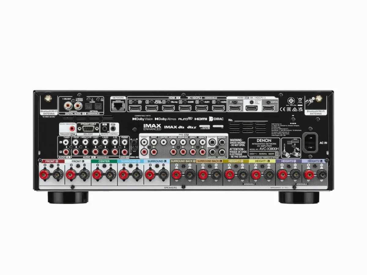 DENON AVC X3800H Black