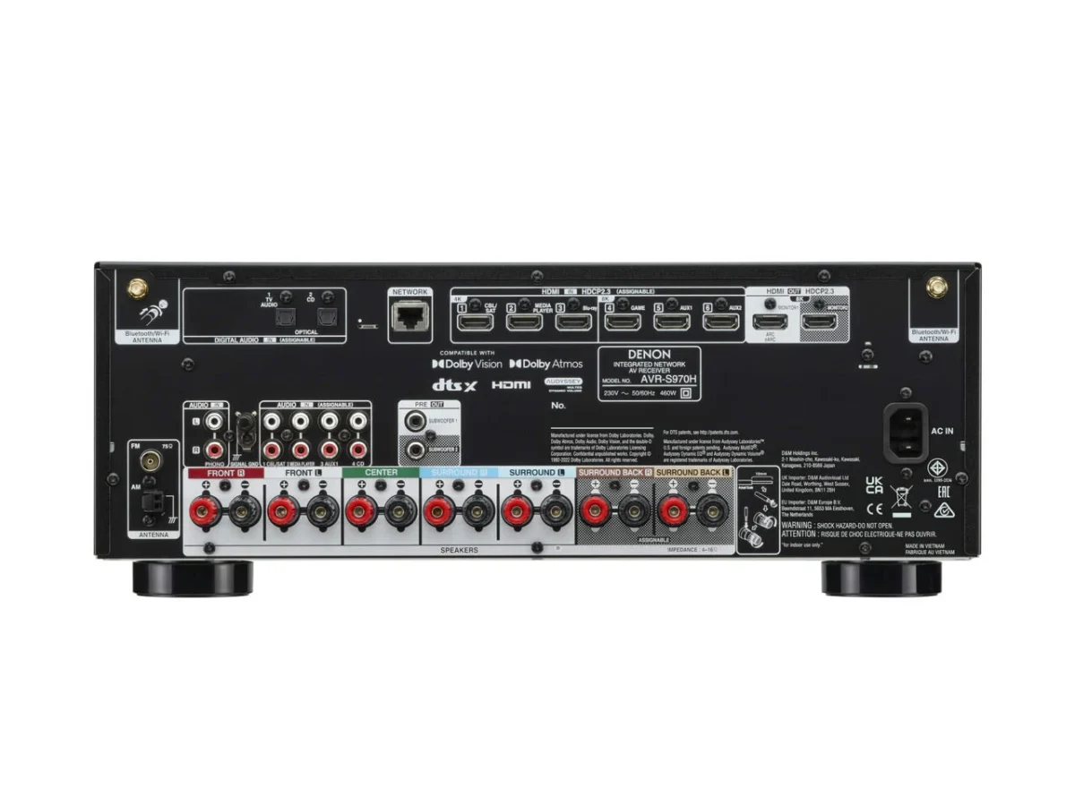 Amplificateur HC DENON AVR S970H Black – Image 4