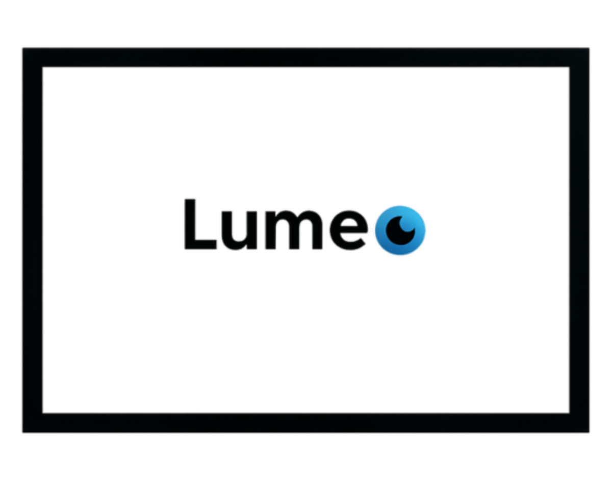 Lumeo Cinema Edge : Ecran de projection Fixe 4K 150" 16/9 – Image 1