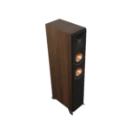 Enceinte colonne Klipsch RP-5000F II Walnut : 100 W RMS, Cerametallic et pavillon Tractrix pour un son clair et immersif Home Cinema.