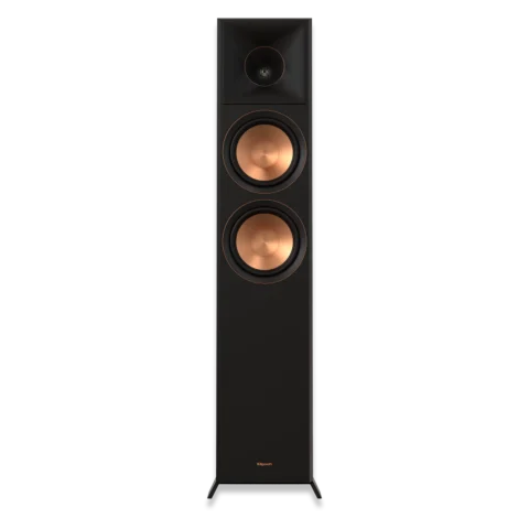 Enceinte colonne Klipsch RP-6000F II, 125 W RMS, tweeter Tractrix et haut-parleurs Cerametallic pour home cinéma et Hi-Fi
