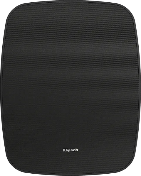 Enceinte d’extérieur Klipsch PSM-525-T noire, 65 W, HP 13,3 cm, résistante IPX6 Enceinte d’extérieur Klipsch PSM-525-T noire, 65 W, HP 13,3 cm, résistante IPX6, support mural inclinable