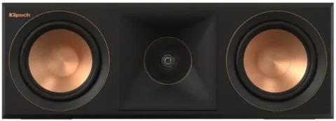 Enceinte centrale Klipsch Reference Premiere RP-500C II finition noyer, haut-parleur home cinéma haute fidélité