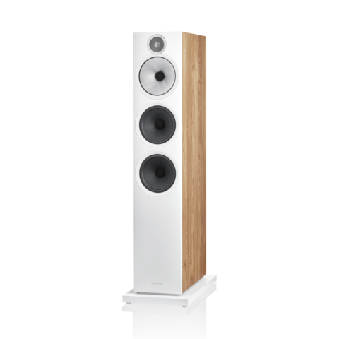 Enceinte colonne Bowers & Wilkins 603 S3 Oak vue de face