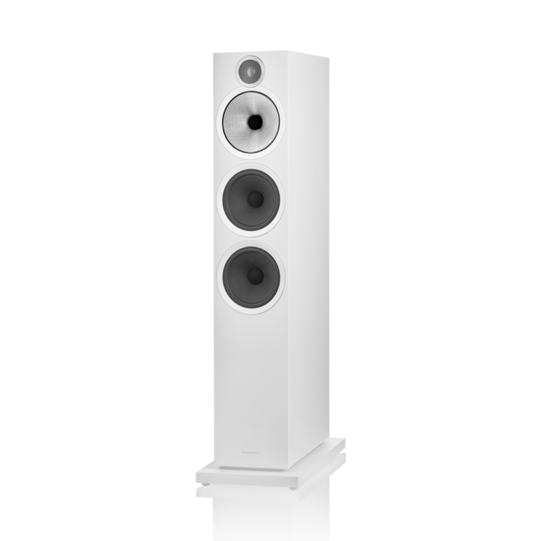 Enceinte colonne Bowers & Wilkins 603 S3 White vue de face