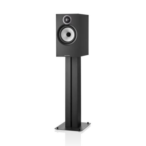 Enceinte bibliothèque Bowers & Wilkins 606 S3 Black vue de face