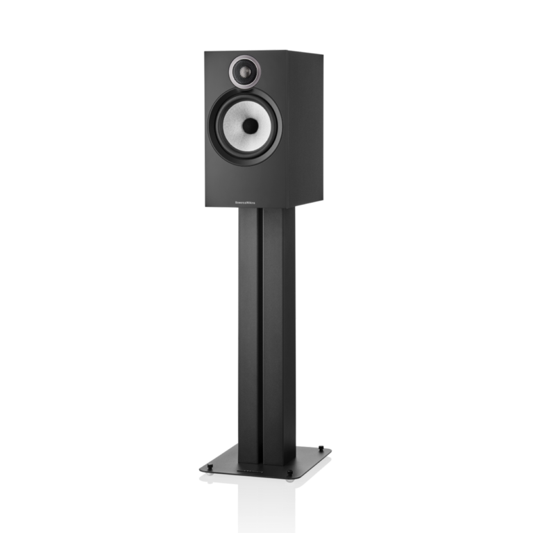 Enceinte bibliothèque Bowers & Wilkins 606 S3 Black vue de face