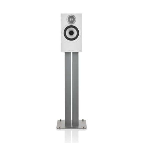 Enceinte bibliothèque Bowers & Wilkins 607 S3 White vue de face