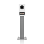 Enceinte bibliothèque Bowers & Wilkins 607 S3 White détails tweeter et haut-parleur