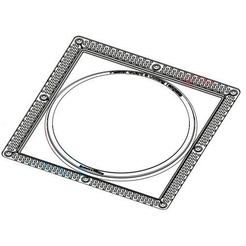 Accessoire Bowers & Wilkins FPK 8SQ – Kit de montage encastrable 8″ sans bordure