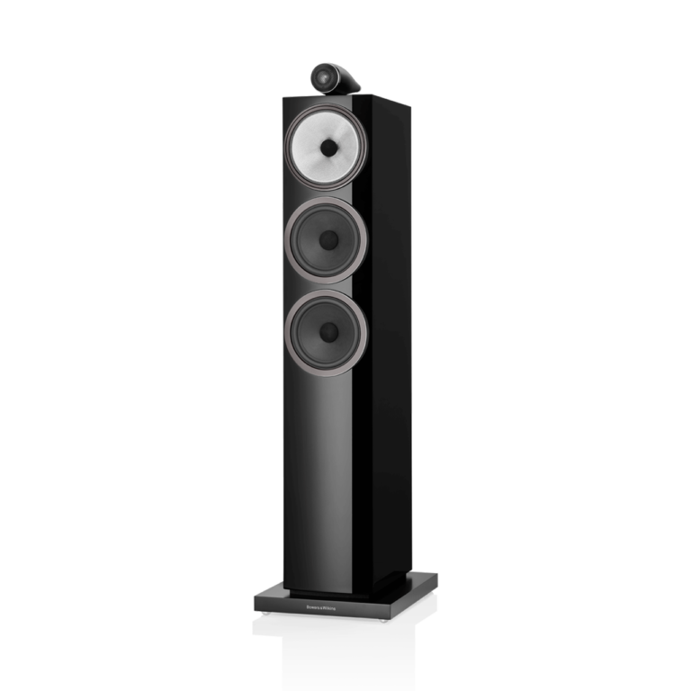 Enceinte colonne Bowers & Wilkins 703 S3 Gloss Black vue de face