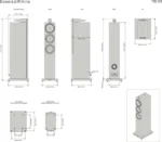 Enceinte colonne Bowers & Wilkins 703 S3 Satin White (Unité) – Image 7