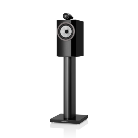 Enceinte bibliothèque Bowers & Wilkins 705 S3 Gloss Black vue de face