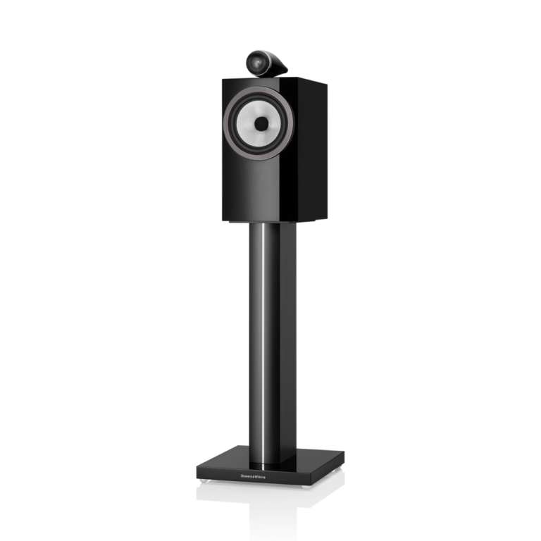 Enceinte bibliothèque Bowers & Wilkins 705 S3 Gloss Black vue de face