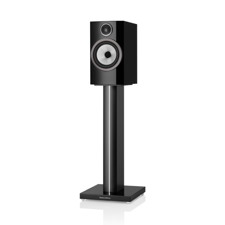 Enceinte bibliothèque Bowers & Wilkins 706 S3 Gloss Black vue de face