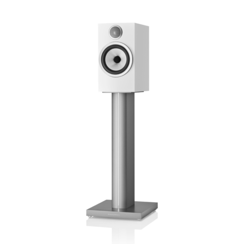 Enceinte bibliothèque Bowers & Wilkins 706 S3 Satin White vue de face