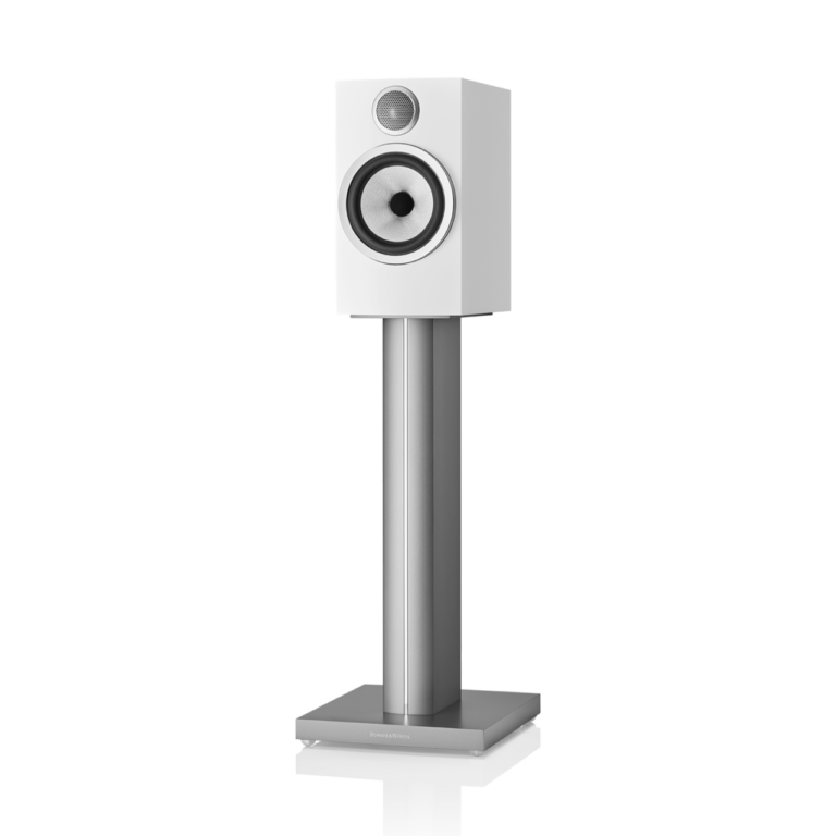 Enceinte bibliothèque Bowers & Wilkins 706 S3 Satin White vue de face