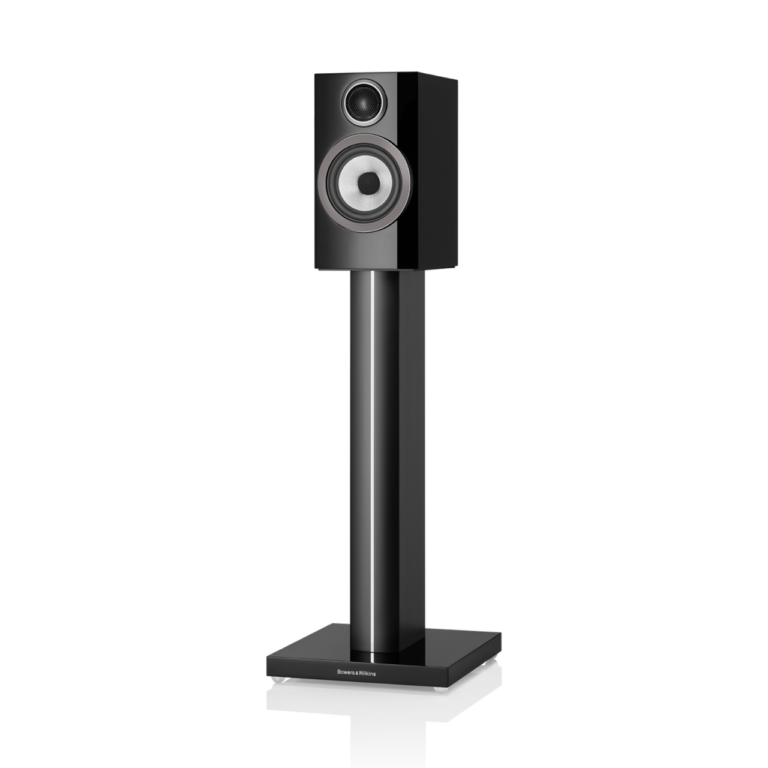 Enceinte bibliothèque Bowers & Wilkins 707 S3 Gloss Black vue de face