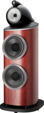 Enceinte colonne 3 voies, 90 dB, 8 ohms, 50 – 1000 W, 15 Hz – 28 kHz (±3 dB).