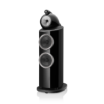 Enceinte Bowers & Wilkins 802 D4 Gloss Black vue latérale