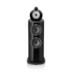 Enceinte Bowers & Wilkins 802 D4 Gloss Black vue de face